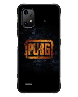 Чехол для UMIDIGI Bison X20 с картинкой «PUBG — золотой логотип»