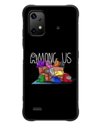 Чехол для UMIDIGI Bison X20 с картинкой «Логотип Among Us» Чехол для UMIDIGI Bison X20 с картинкой «Логотип Among Us»