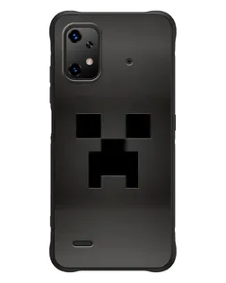 Чохол для UMIDIGI Bison X20 з картинкою «Чорний кріпер градієнт»