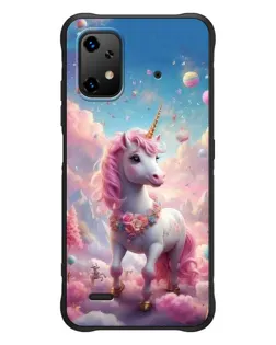 Чехол для UMIDIGI Bison X20 с картинкой «Единорог среди облаков»