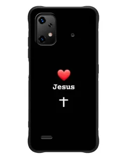Чехол для UMIDIGI Bison X20 с картинкой «Сердце - Jesus» Чехол для UMIDIGI Bison X20 с картинкой «Сердце - Jesus»