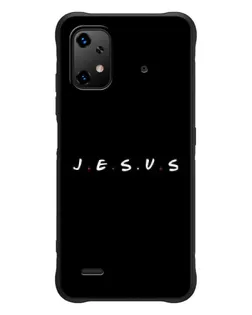 Чехол для UMIDIGI Bison X20 с картинкой «Точки веры J.E.S.U.S.»