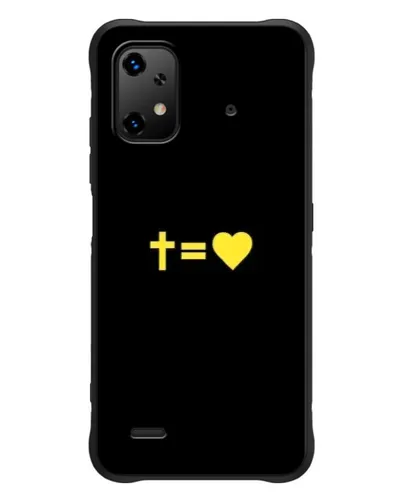 Чехол для UMIDIGI Bison X20 с картинкой «Сердце и Крест»
