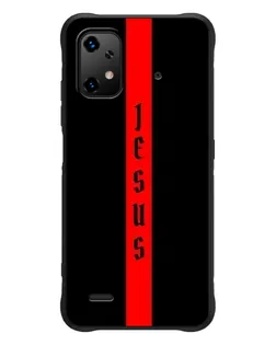 Чехол для UMIDIGI Bison X20 с картинкой «Красная линия веры»