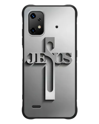 Чохол для UMIDIGI Bison X20 з картинкою «Металевий хрест Jesus» Чохол для UMIDIGI Bison X20 з картинкою «Металевий хрест Jesus»