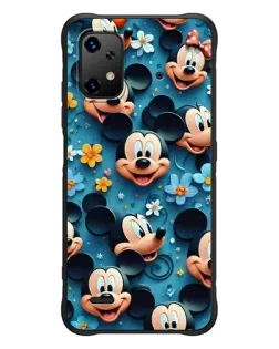 Чехол для UMIDIGI Bison X20 с картинкой «Паттерн Микки и Минни»
