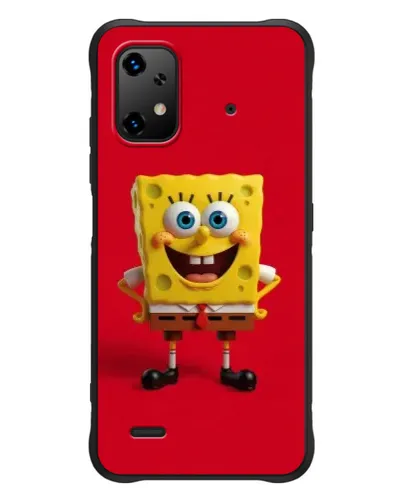 Чехол для UMIDIGI Bison X20 с картинкой «Спанч Боб на красном» Чехол для UMIDIGI Bison X20 с картинкой «Спанч Боб на красном»