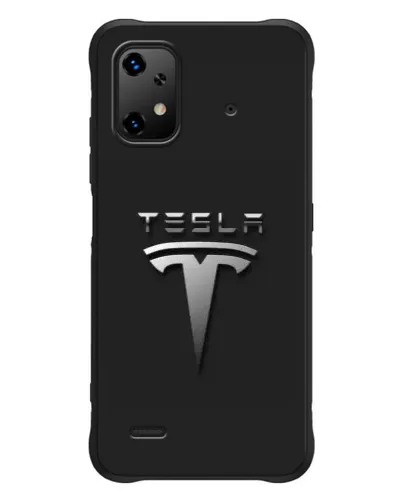 Чехол для UMIDIGI Bison X20 с картинкой «Стальной логотип Tesla» Чехол для UMIDIGI Bison X20 с картинкой «Стальной логотип Tesla»