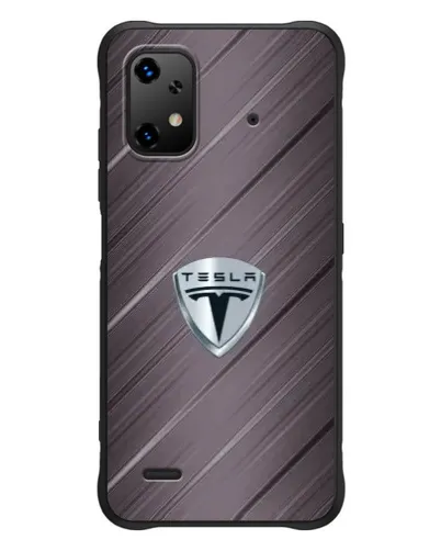 Чехол для UMIDIGI Bison X20 с картинкой «Металлическая текстура Tesla» Чехол для UMIDIGI Bison X20 с картинкой «Металлическая текстура Tesla»