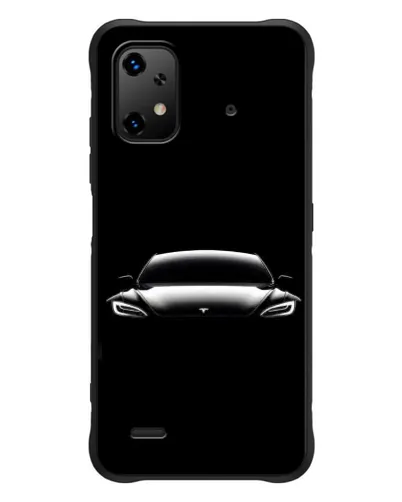 Чехол для UMIDIGI Bison X20 с картинкой «Фары Tesla Night» Чехол для UMIDIGI Bison X20 с картинкой «Фары Tesla Night»