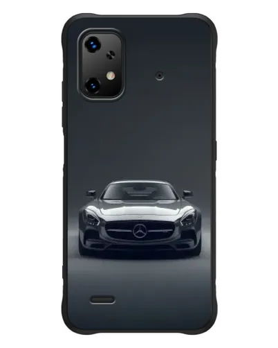 Чехол для UMIDIGI Bison X20 с картинкой «Mercedes на черном»