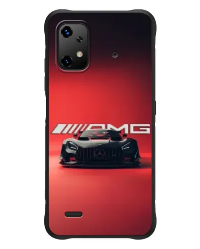 Чехол для UMIDIGI Bison X20 с картинкой «Mercedes AMG — красная линия»