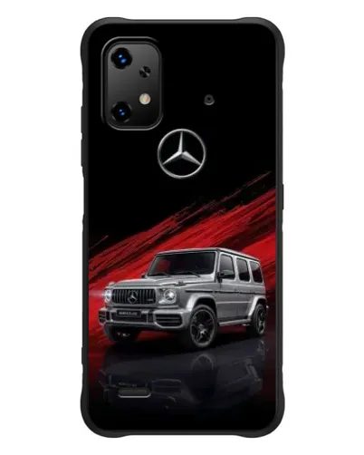 Чехол для UMIDIGI Bison X20 с картинкой «Mercedes G-Class красный»