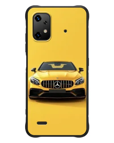 Чехол для UMIDIGI Bison X20 с картинкой «Желтый Mercedes GT»