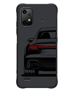 Чехол для UMIDIGI Bison X20 с картинкой «Задняя часть Audi — арт»