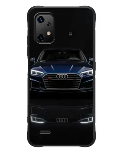 Чехол для UMIDIGI Bison X20 с картинкой «Audi — ночное отражение»