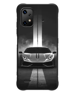Чехол для UMIDIGI Bison X20 с картинкой «Lamborghini симметрия дорог» Чехол для UMIDIGI Bison X20 с картинкой «Lamborghini симметрия дорог»