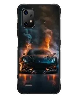 Чехол для UMIDIGI Bison X20 с картинкой «Lamborghini дымная эстетика» Чехол для UMIDIGI Bison X20 с картинкой «Lamborghini дымная эстетика»