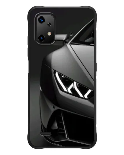 Чехол для UMIDIGI Bison X20 с картинкой «Lamborghini фары детализация»