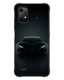 Чехол для UMIDIGI Bison X20 с картинкой «Черный Lamborghini Aventador» Чехол для UMIDIGI Bison X20 с картинкой «Черный Lamborghini Aventador»