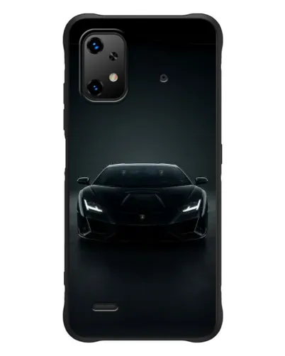 Чехол для UMIDIGI Bison X20 с картинкой «Черный Lamborghini Aventador»