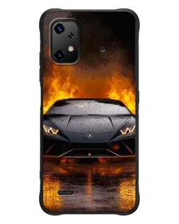 Чехол для UMIDIGI Bison X20 с картинкой «Lamborghini в огне» Чехол для UMIDIGI Bison X20 с картинкой «Lamborghini в огне»