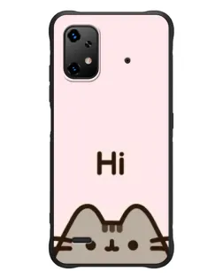 Чехол для UMIDIGI Bison X20 с картинкой «Пушин говорит Hi»