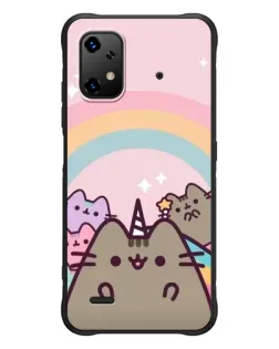Чехол для UMIDIGI Bison X20 с картинкой «Единорог Pusheen»