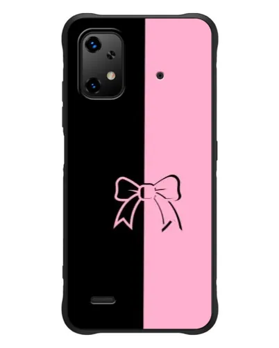 Чехол для UMIDIGI Bison X20 с картинкой «Половинки банта»
