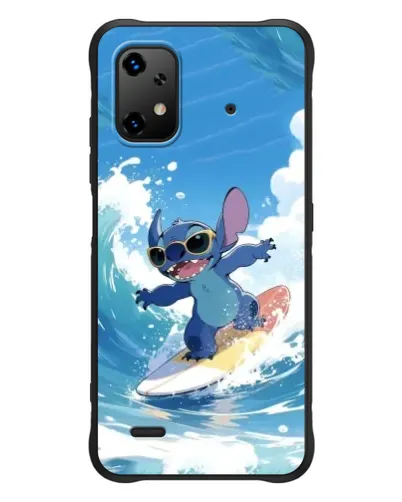 Чехол для UMIDIGI Bison X20 с картинкой «Стич на волне»