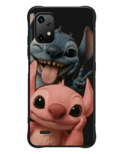 Чехол для UMIDIGI Bison X20 с картинкой «Стич и Ангел»