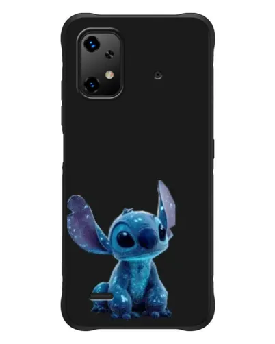 Чехол для UMIDIGI Bison X20 с картинкой «Стич на черном»