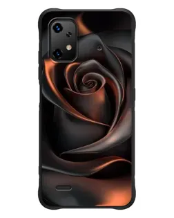 Чехол для UMIDIGI Bison X20 с картинкой «Шелковая черная роза» Чехол для UMIDIGI Bison X20 с картинкой «Шелковая черная роза»