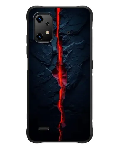 Чехол для UMIDIGI Bison X20 с картинкой «Kрасная лавовая трещина» Чехол для UMIDIGI Bison X20 с картинкой «Kрасная лавовая трещина»