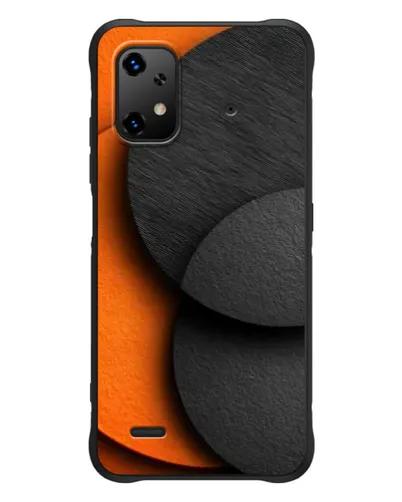Чехол для UMIDIGI Bison X20 с картинкой «Геометрия оранжевых кругов» Чехол для UMIDIGI Bison X20 с картинкой «Геометрия оранжевых кругов»