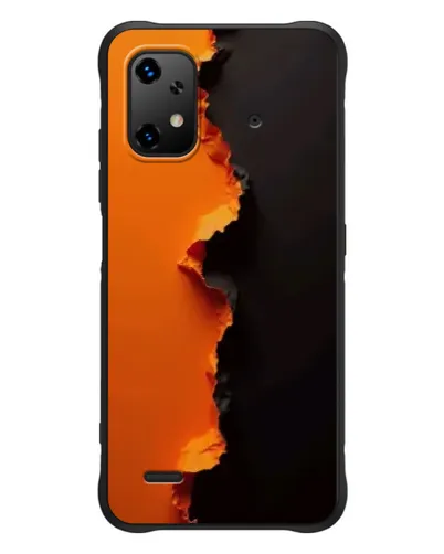 Чехол для UMIDIGI Bison X20 с картинкой «Оранжевый разлом» Чехол для UMIDIGI Bison X20 с картинкой «Оранжевый разлом»