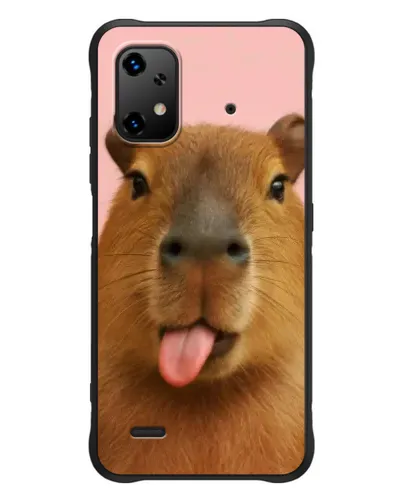 Чехол для UMIDIGI Bison X20 с картинкой «Капибара с языком» Чехол для UMIDIGI Bison X20 с картинкой «Капибара с языком»
