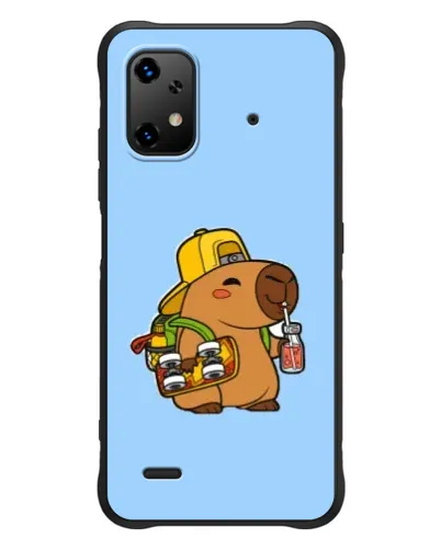 Чехол для UMIDIGI Bison X20 с картинкой «Капибара на скейте» Чехол для UMIDIGI Bison X20 с картинкой «Капибара на скейте»