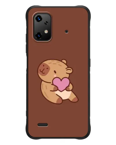 Чехол для UMIDIGI Bison X20 с картинкой «Капибара с сердцем» Чехол для UMIDIGI Bison X20 с картинкой «Капибара с сердцем»