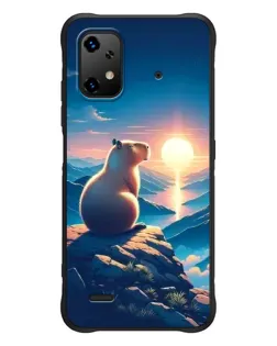 Чехол для UMIDIGI Bison X20 с картинкой «Закат солнца с капибарой» Чехол для UMIDIGI Bison X20 с картинкой «Закат солнца с капибарой»