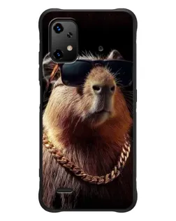 Чехол для UMIDIGI Bison X20 с картинкой «Капибара золотая цепь» Чехол для UMIDIGI Bison X20 с картинкой «Капибара золотая цепь»