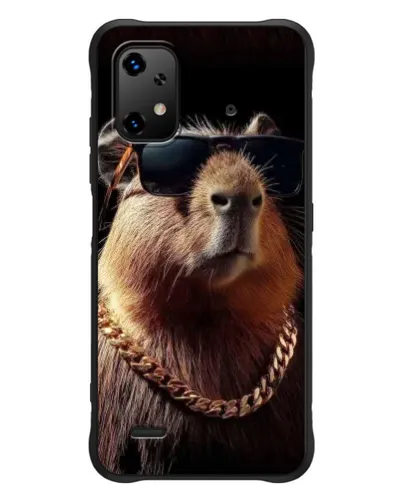 Чехол для UMIDIGI Bison X20 с картинкой «Капибара золотая цепь» Чехол для UMIDIGI Bison X20 с картинкой «Капибара золотая цепь»