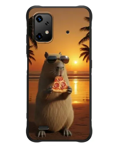 Чехол для UMIDIGI Bison X20 с картинкой «Капибара с пиццей» Чехол для UMIDIGI Bison X20 с картинкой «Капибара с пиццей»