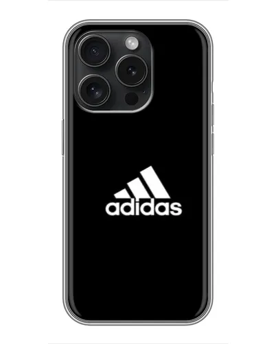 Чехол для UMIDIGI G100x с картинкой «Черная классика Adidas»