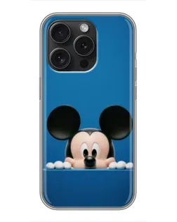 Чехол для UMIDIGI G100x с картинкой «Микки выглядывает»