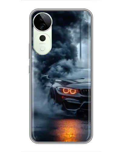 Чехол для Vivo iQOO Z10R с картинкой «BMW M-Power — абстракция» Чехол для Vivo iQOO Z10R с картинкой «BMW M-Power — абстракция»