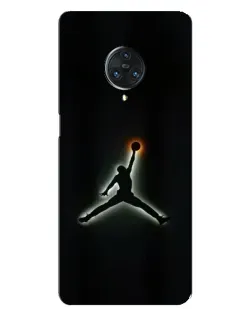 Чохол для Vivo Nex 3 з картинкою «Jordan Gradient Logo»