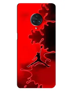 Чохол для Vivo Nex 3 з картинкою «Jordan Red Smoke»