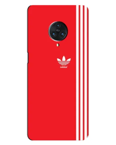 Чехол для Vivo Nex 3 с картинкой «Красный минимализм Adidas» Чехол для Vivo Nex 3 с картинкой «Красный минимализм Adidas»