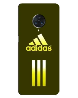 Чехол для Vivo Nex 3 с картинкой «Оливковый градиент Adidas»